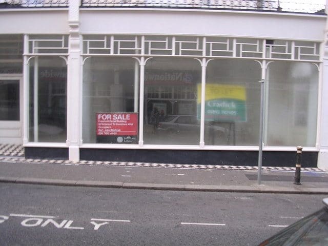 empty shop