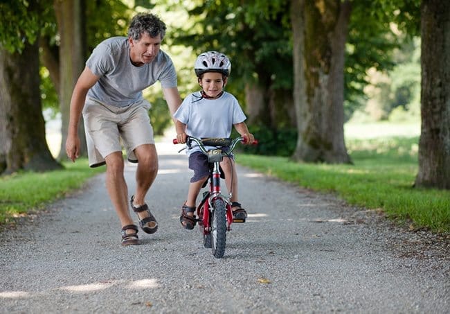 son-on-bike