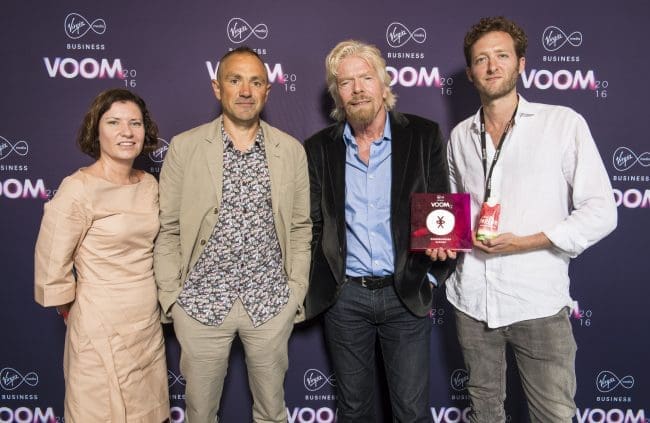 Virgin Media Business #VOOM 2016 Live Finale at ITV Studios, London, Britain on 28 June 2016