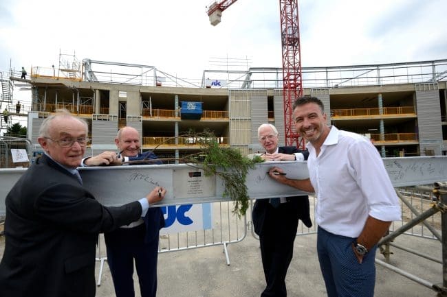 John Bradfield Centre Topping Out