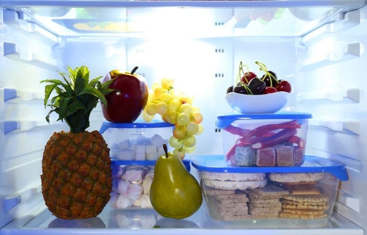 food in office fridge