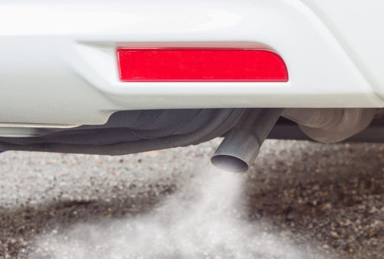 exhaust fumes