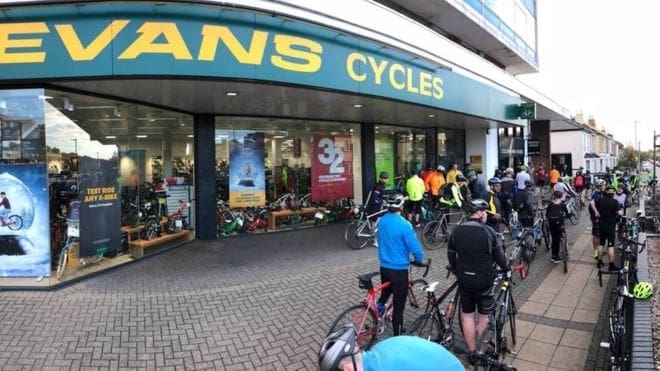 evans cycles