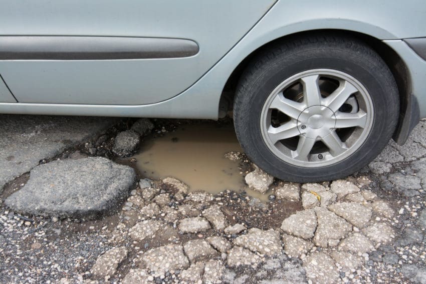 potholes
