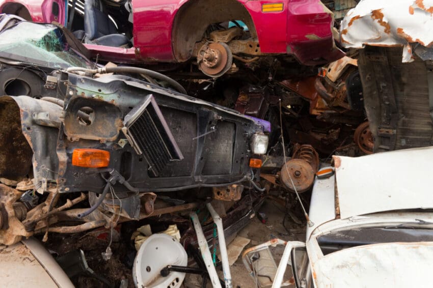 Vehicle scrapped