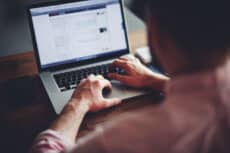 surfing internet
