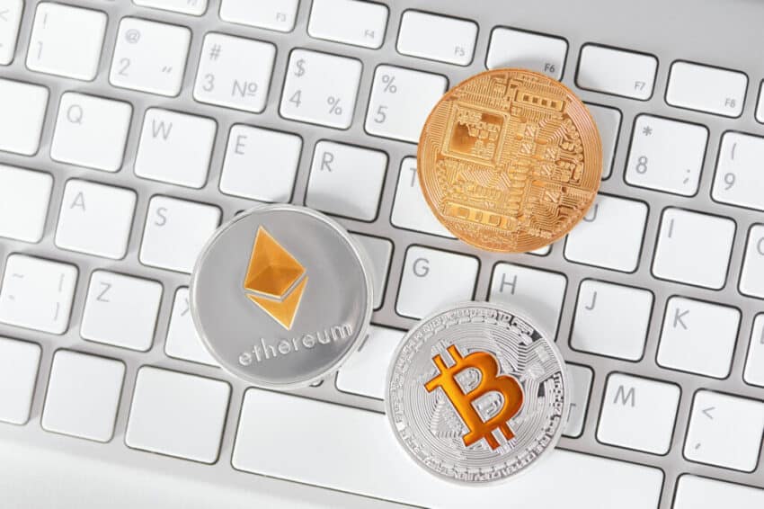 Digital Currency. Cryptocurrency Coin