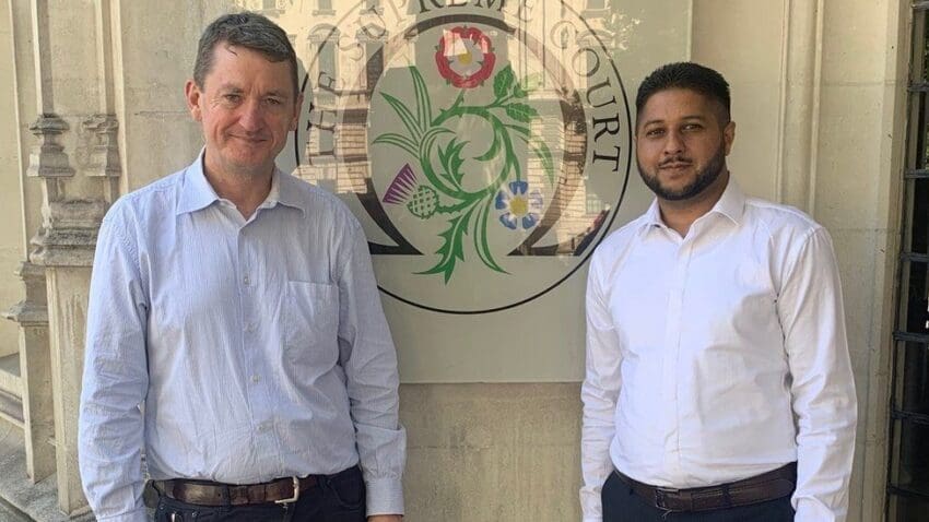 James Farrar and Yaseen Aslam