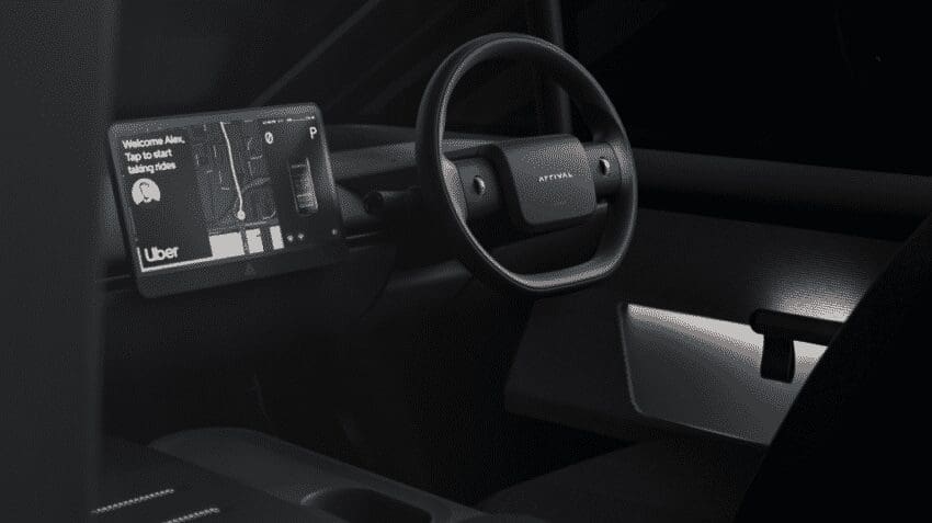 Arrival electric taxi
