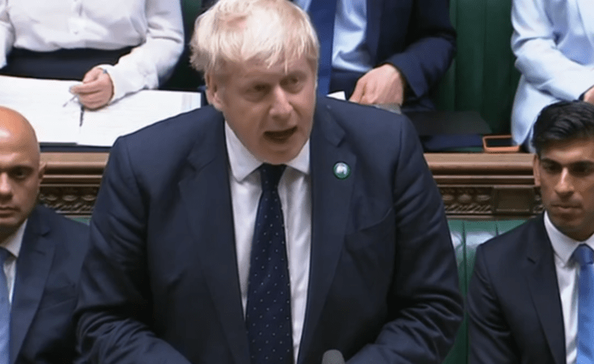Boris Johnson NI Raise