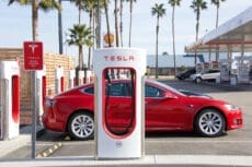 Tesla’s market value has broken through the $1tn mark for the first time after the US electric car pioneer received an order for 100,000 of its vehicles from the rental company Hertz.