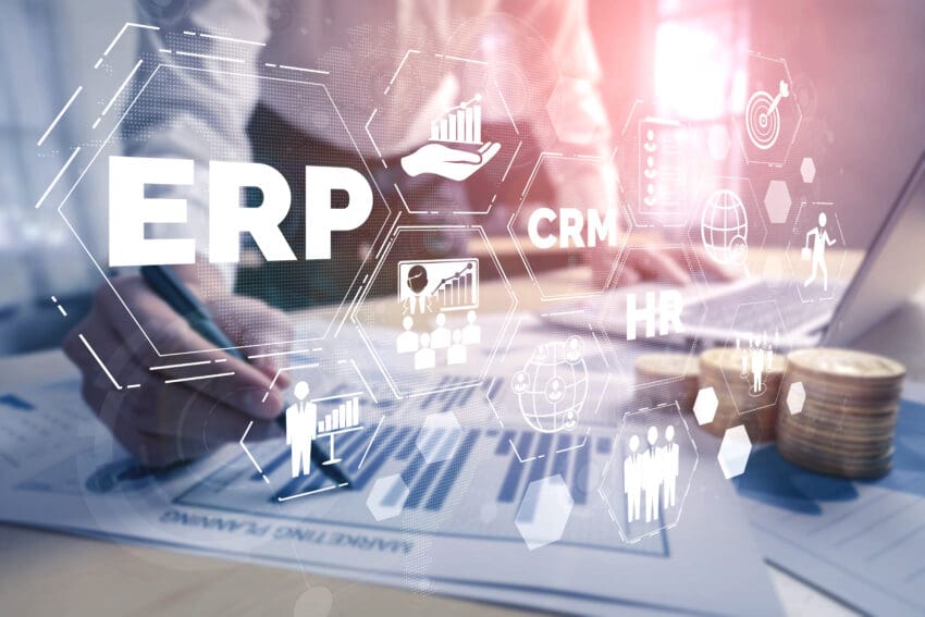 Enterprise,Resource,Management,Erp,Software,System,For,Business,Resources,Plan