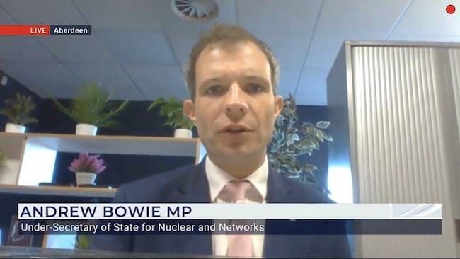 NEW licences for oil and gas exploration in the North Sea will ensure energy security for the UK, according to Energy Minister Andrew Bowie.