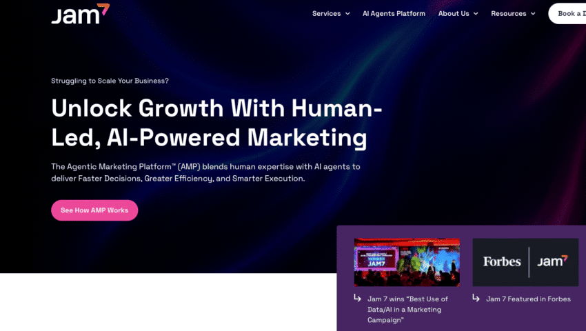 B2B marketing innovator Jam 7 has closed its seed funding round, securing backing from investors led by Stephen Altman, founder of New World Private Equity Partners.