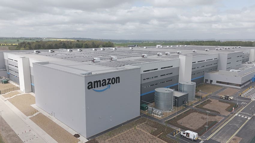 Amazon has opened a new fulfilment centre in Northampton and confirmed plans for a second major site in nearby Kettering, taking its investment in Northamptonshire to more than £1 billion and creating in excess of 4,000 jobs in a single county.
