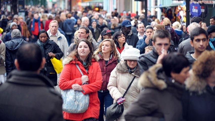 Far from luring shoppers away from the high street, social media is sending them through the door in their millions.