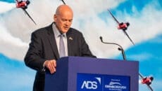 A Hampshire defence entrepreneur has thrown down the gauntlet to Andy Burnham, urging the Labour leadership frontrunner to make this month's Farnborough International Airshow one of his first engagements, potentially on his first day in Downing Street.